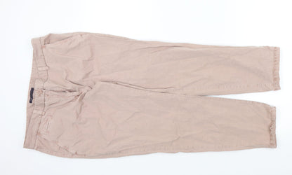 Marks & Spencer Womens Pink   Trousers  Size 16 L27 in