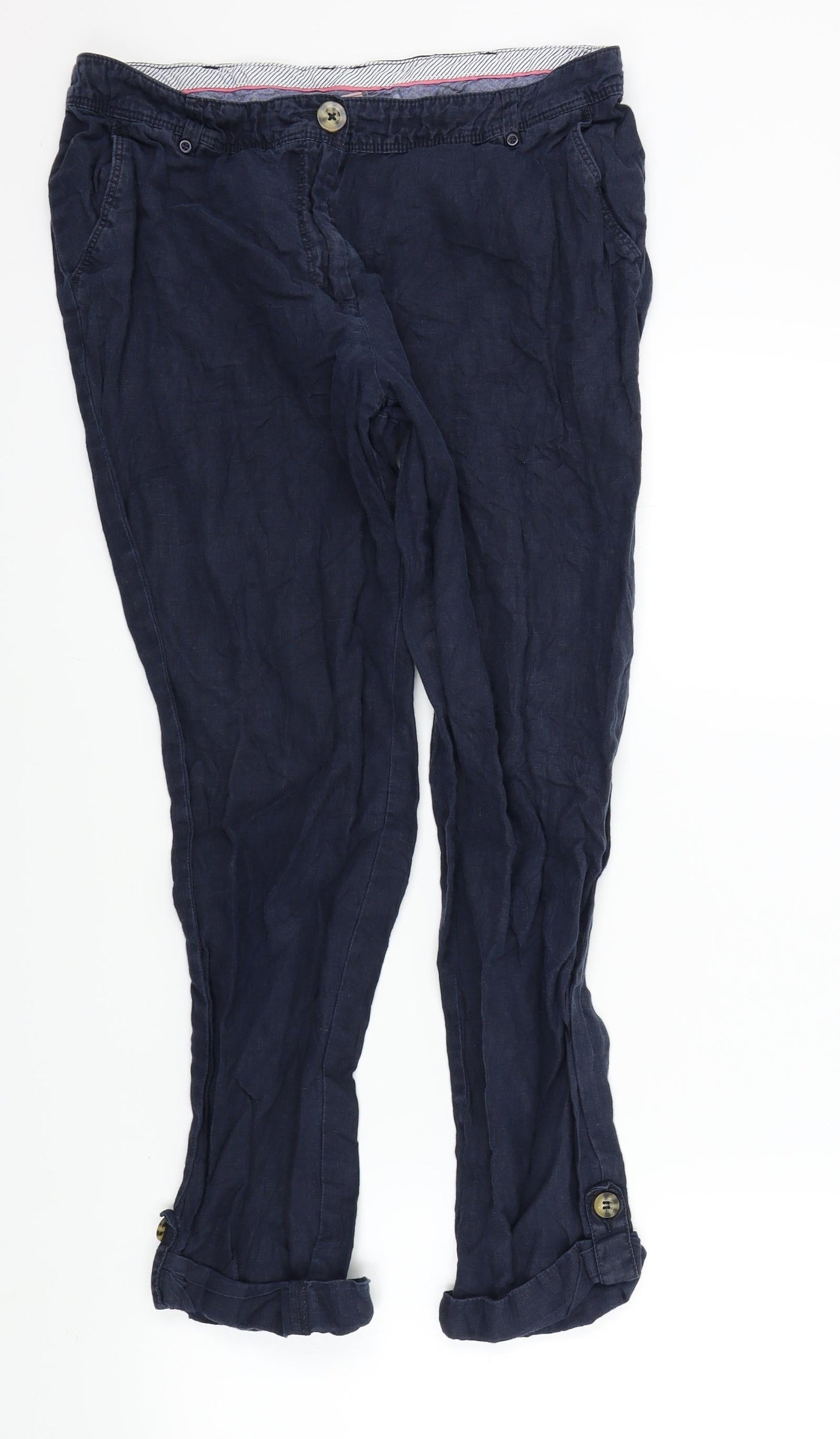 falmer Womens Blue   Trousers  Size 12 L25 in
