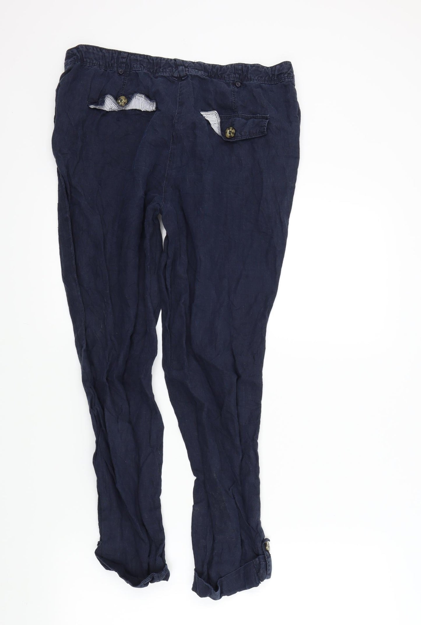 falmer Womens Blue   Trousers  Size 12 L25 in