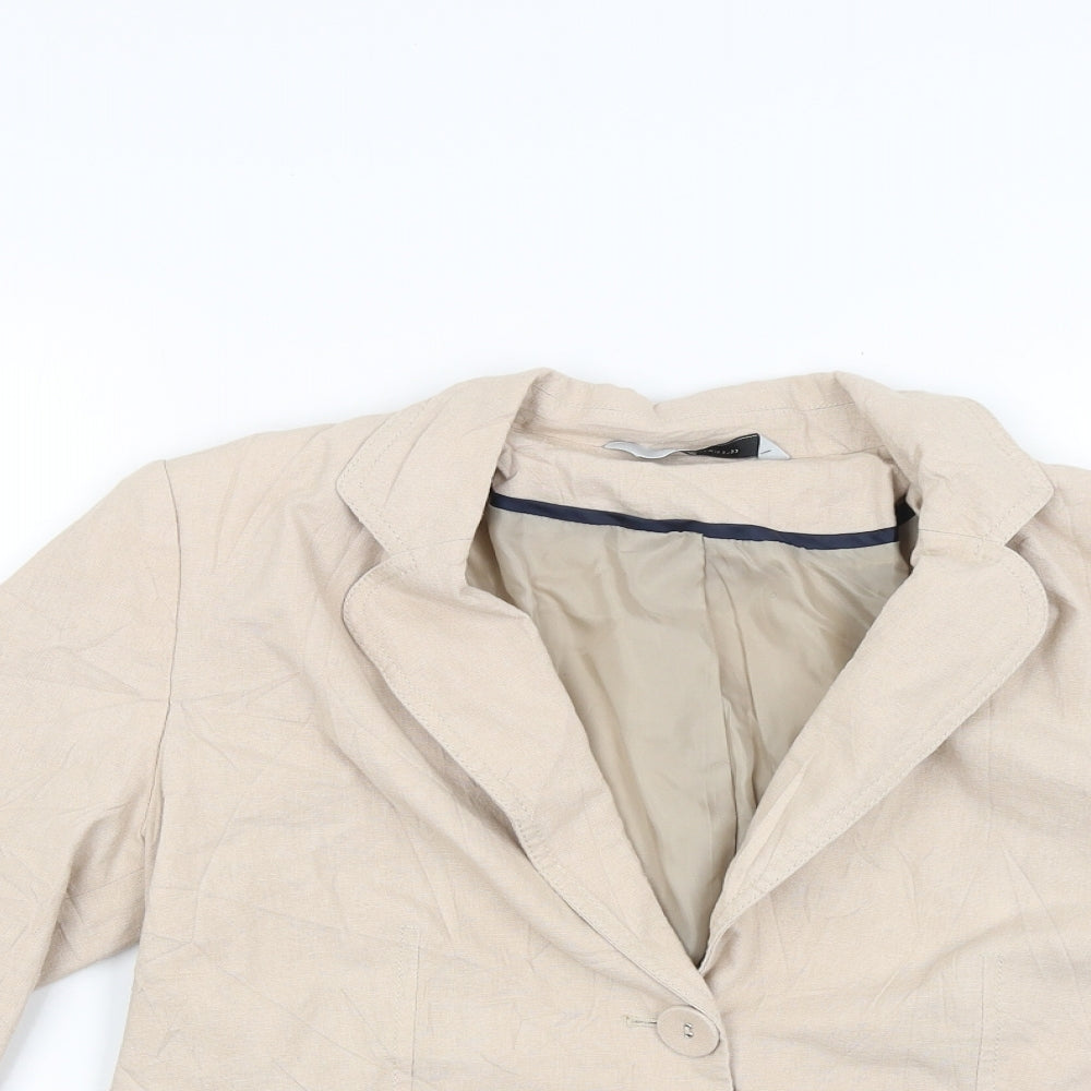 Simply stock Womens Beige   Jacket  Size 12
