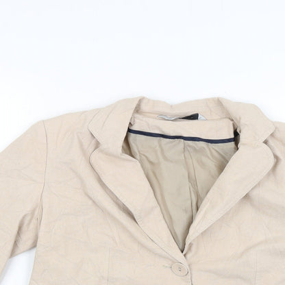 Simply stock Womens Beige   Jacket  Size 12