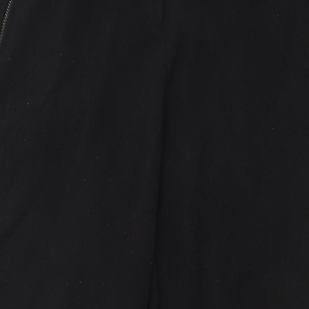 M&Co Womens Black   Trousers  Size 12 L28 in