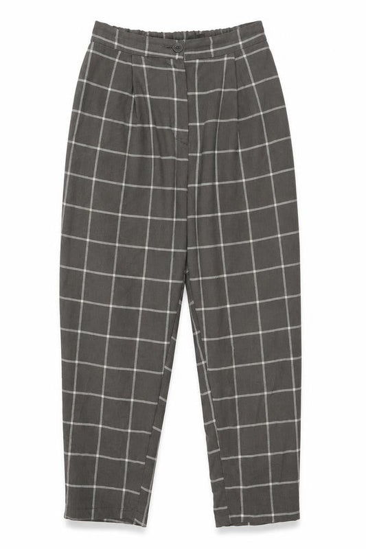 Divided Womens Brown Check  Trousers  Size 6 L23 in