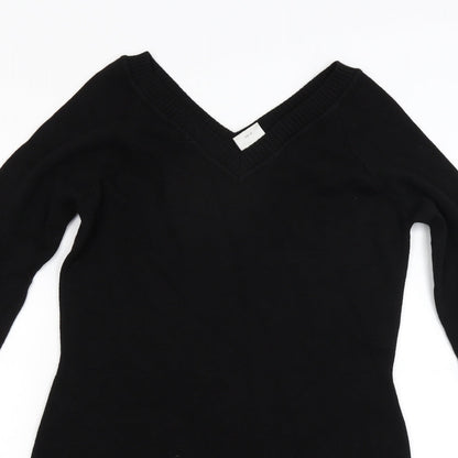 Preloved NEXT Womens Black   Jacket Dress  Size 12 - Detail