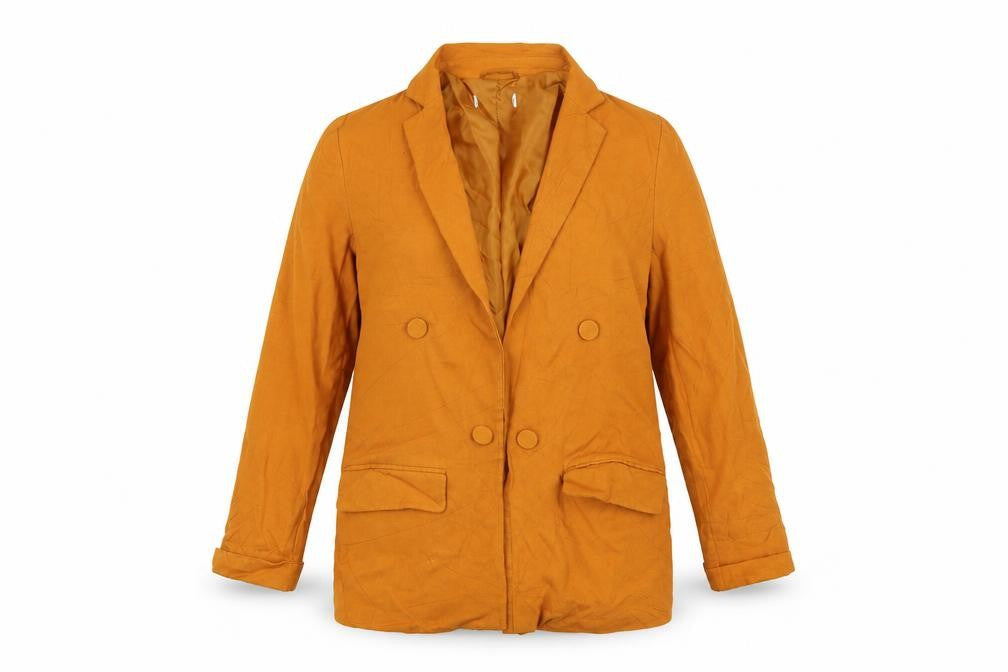 Primark Womens Orange   Jacket Coat Size 6