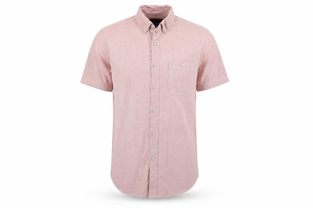 Topman Mens Red    Button-Up Size XS