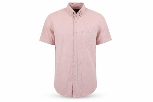 Topman Mens Red    Button-Up Size XS