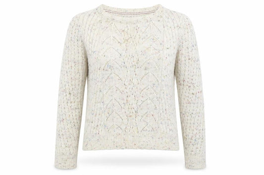 Preworn Womens Beige  Knit Pullover Jumper Size 12
