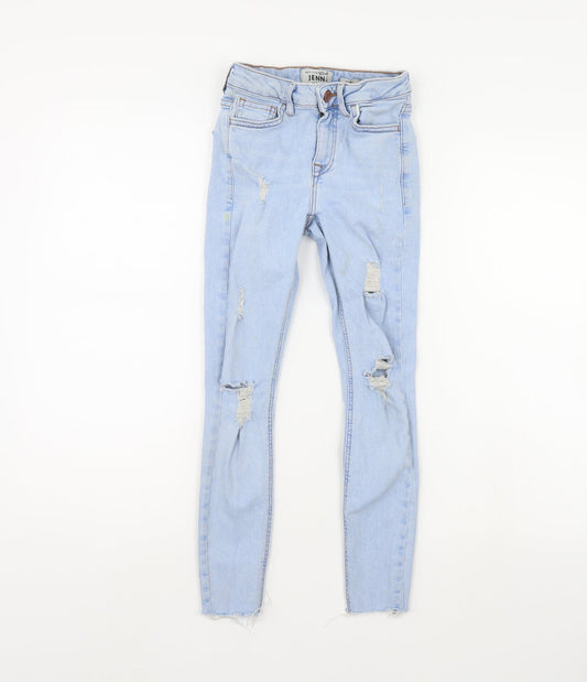 New Look Girls Blue   Skinny Jeans Size 9 Years