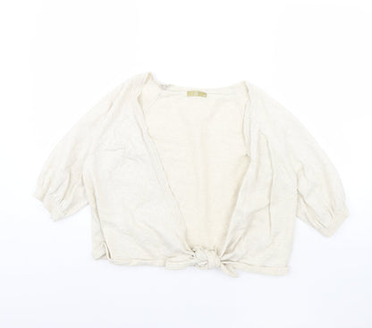 Tu Womens Ivory   Jacket  Size 18