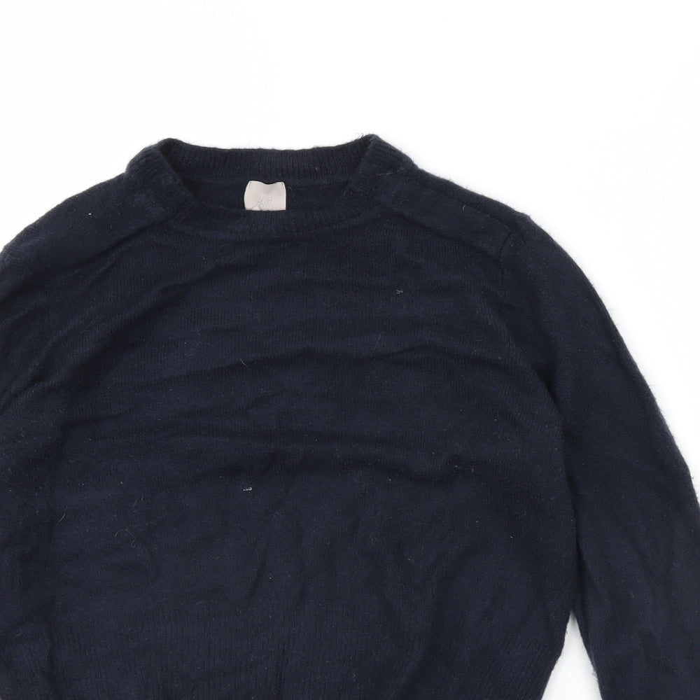 H&M Womens Blue   Pullover Jumper Size M