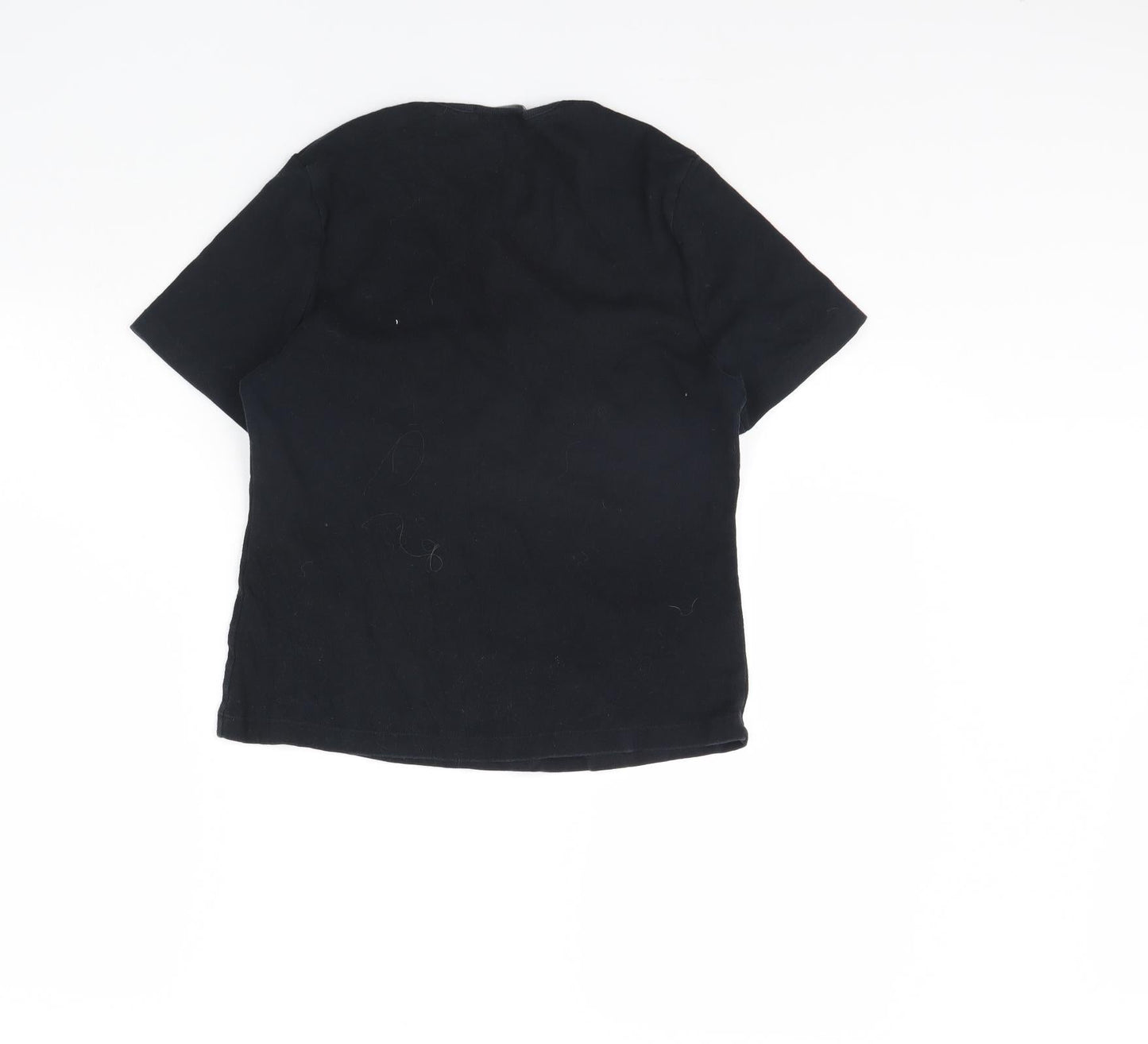 m&s Womens Black   Pullover Jumper Size 14