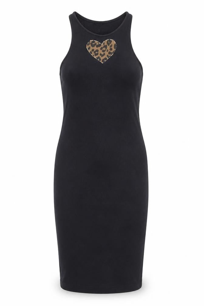 Divided Womens Black   Bodycon  Size XS  - Heart