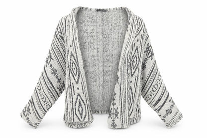 Primark Womens White Geometric  Jacket  Size M