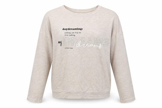Logg Girls Beige   Top Pyjama Set Size 13-14 Years