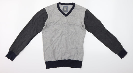 America Today Mens Grey   Pullover Jumper Size M