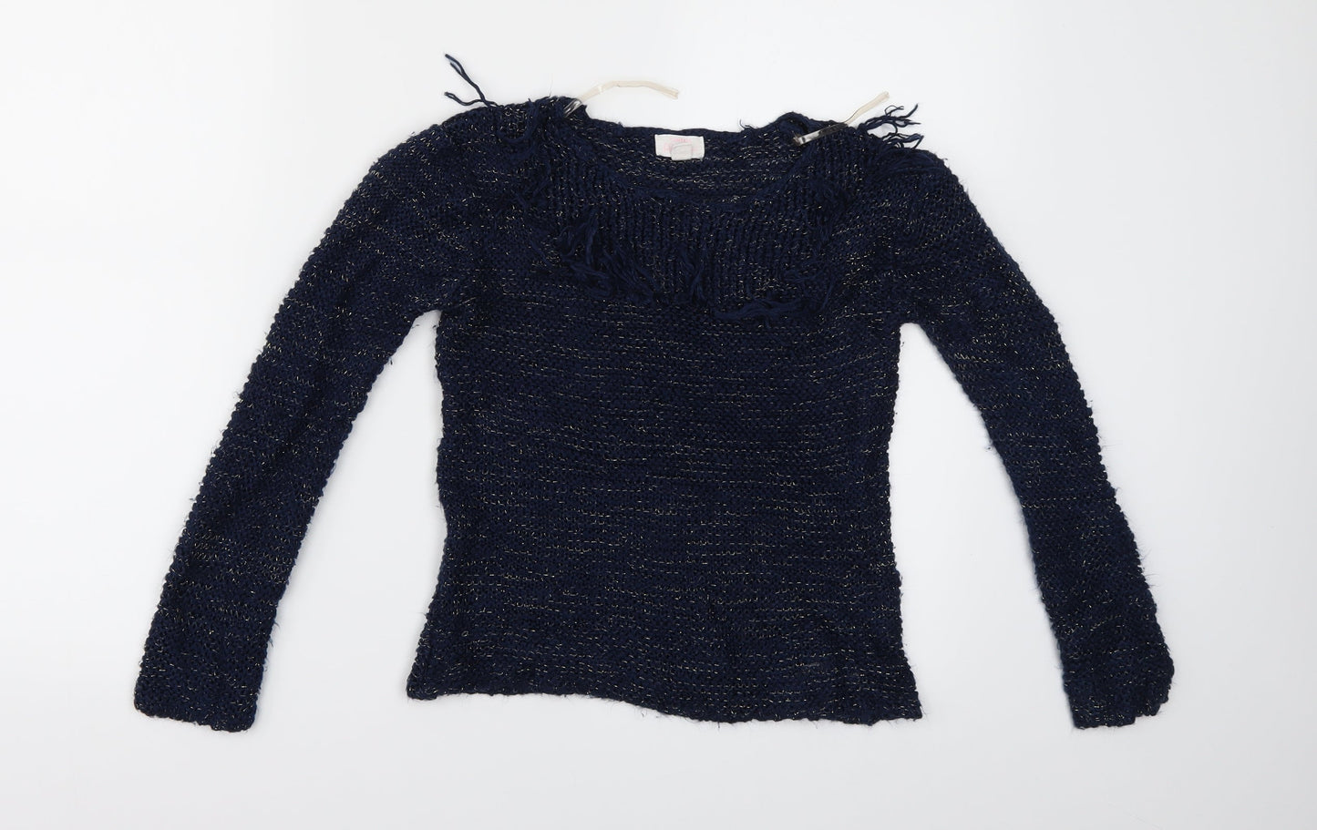 Pumpkin Patch Womens Blue   Basic Blouse Size 10