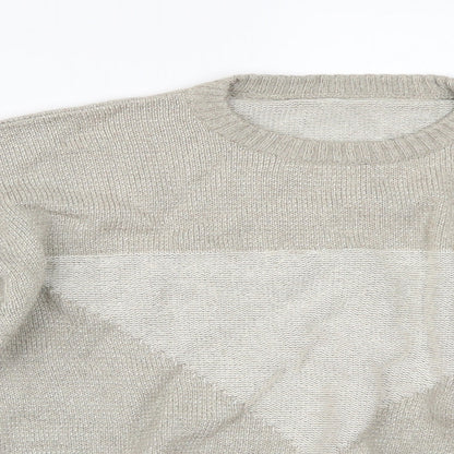 Preworn Womens Beige   Pullover Jumper Size 18