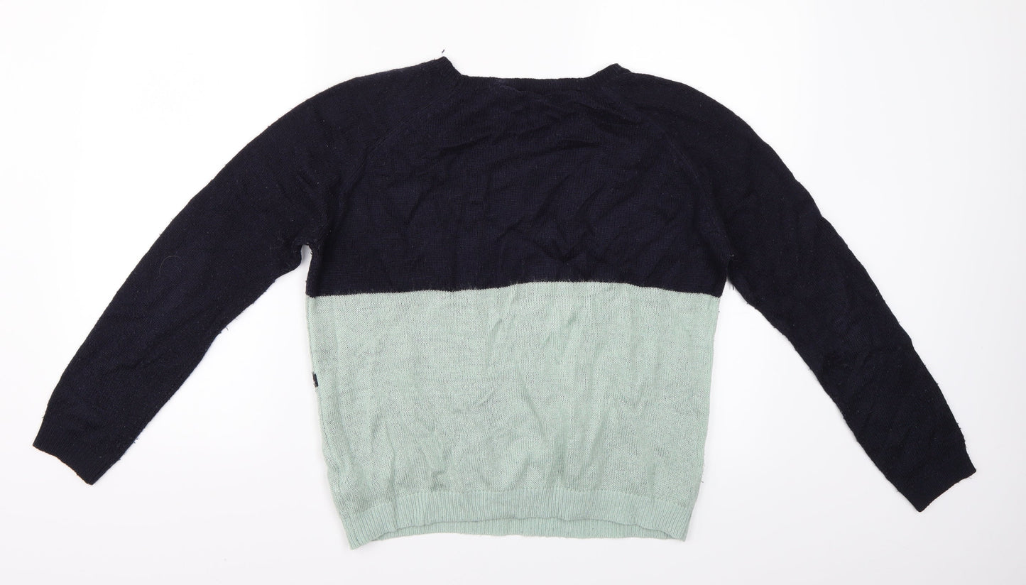 Dorothy Perkins Womens Blue   Pullover Jumper Size 12