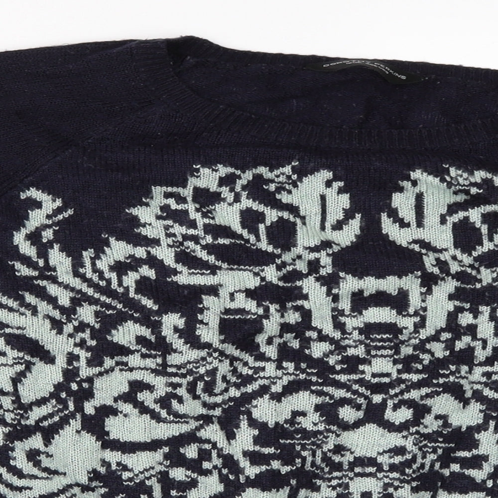 Dorothy Perkins Womens Blue   Pullover Jumper Size 12