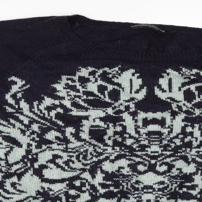 Dorothy Perkins Womens Blue   Pullover Jumper Size 12