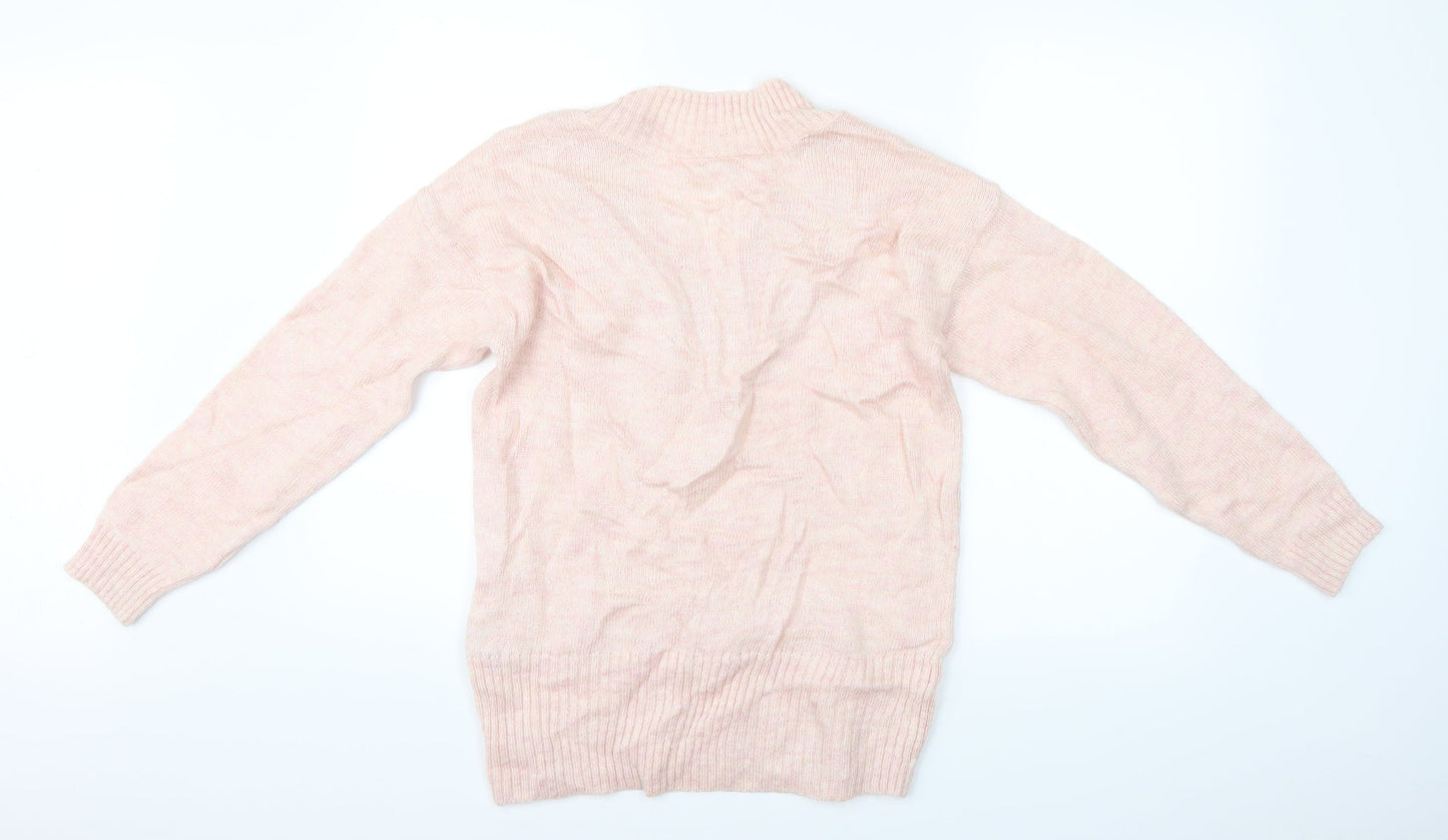 Miss Selfridge Womens Pink   Pullover Jumper Size 6