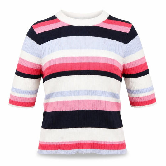 Marks and Spencer Womens Multicoloured Striped  Basic Blouse Size 10