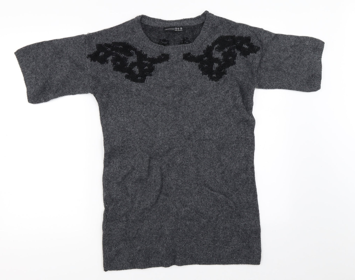 Atmosphere Womens Grey   Pullover Jumper Size 10
