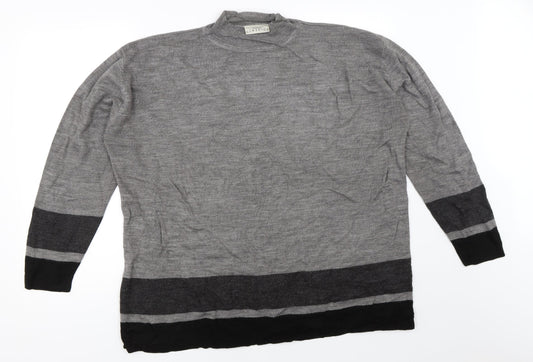Meadow Classics Womens Grey   Pullover Jumper Size 18