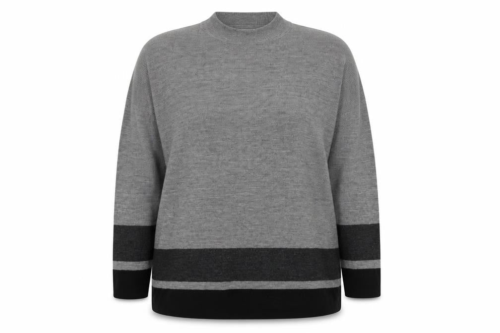 Meadow Classics Womens Grey   Pullover Jumper Size 18