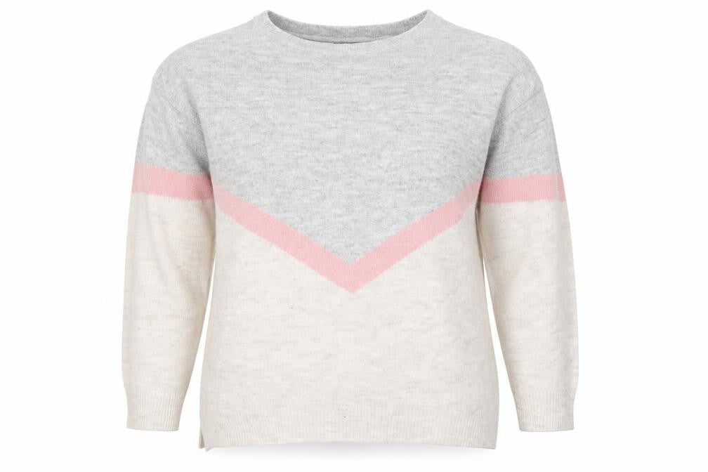 M&Co Womens Grey   Pullover Jumper Size 16