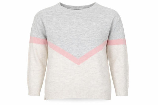 M&Co Womens Grey   Pullover Jumper Size 16