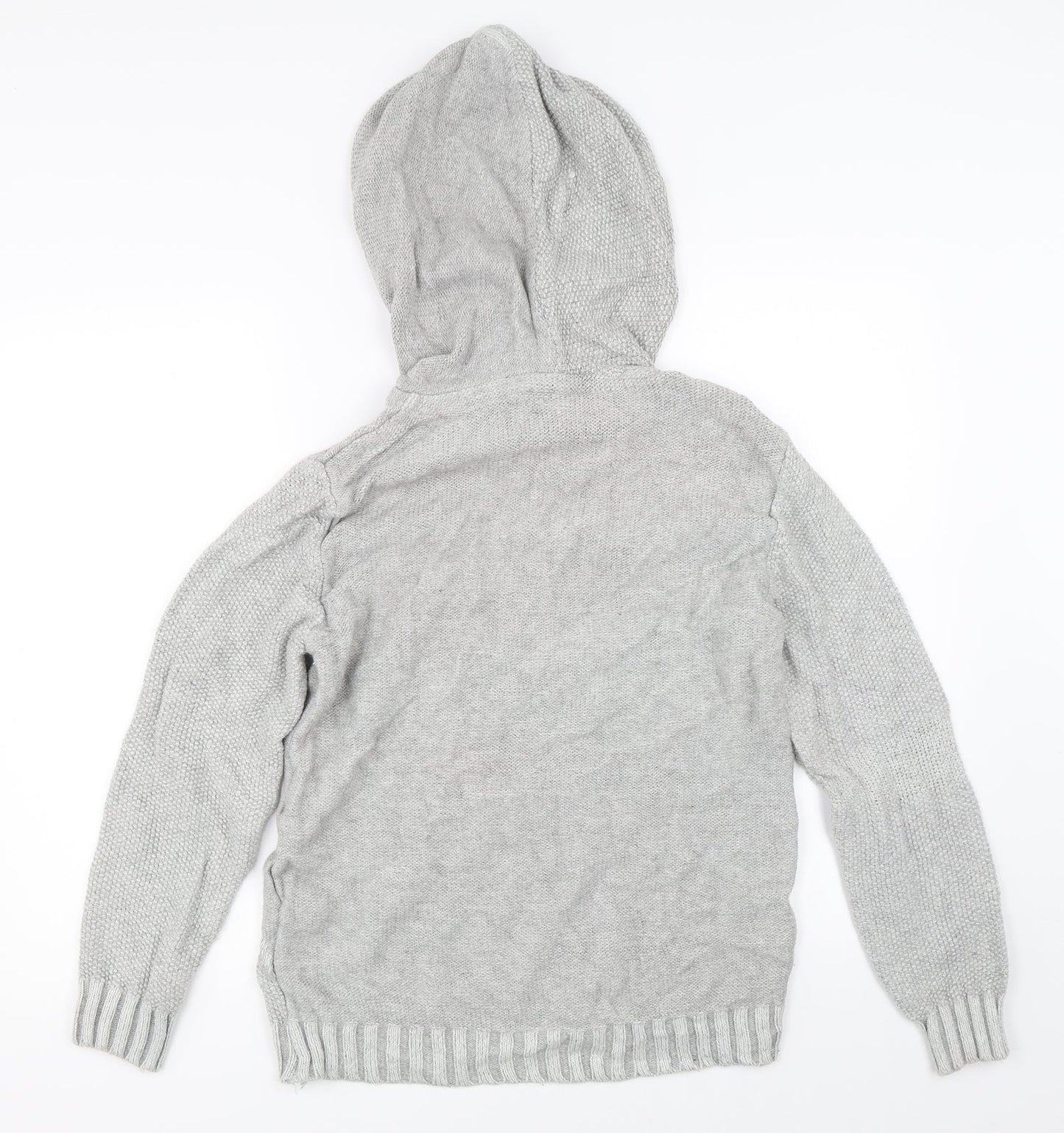 Ce & Ce Womens Grey   Pullover Hoodie Size L