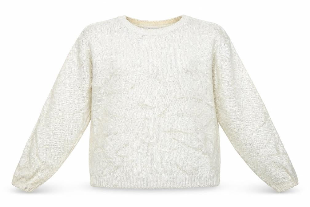 H&M Girls Gold   Pullover Jumper Size 11-12 Years