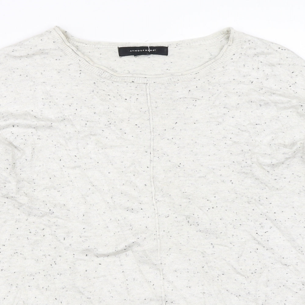Atmosphere Womens Grey   Pullover Jumper Size 12