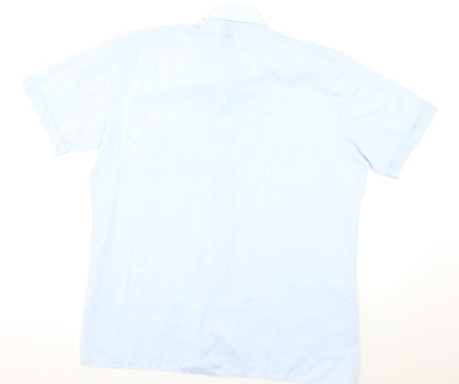 mandate Mens Blue    Button-Up Size L
