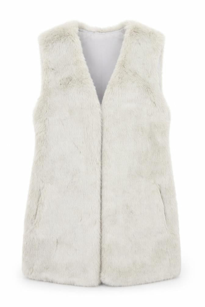 New Look Womens Grey   Jacket Waistcoat Size 8