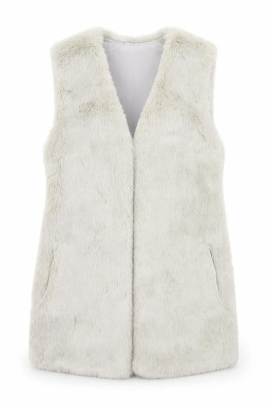 New Look Womens Grey   Jacket Waistcoat Size 8