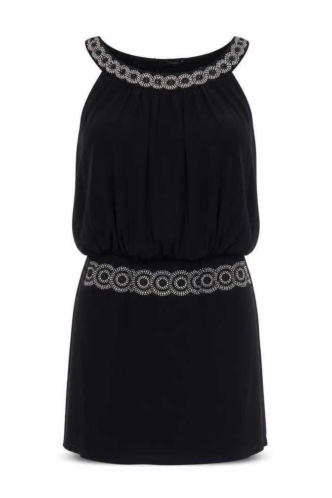 Body Flirt Womens Black   Tank Dress  Size 44