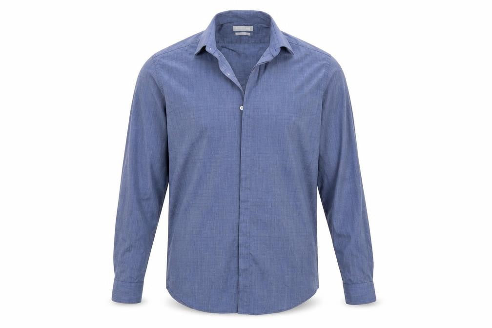 Red Herring Mens Blue    Button-Up Size 15.5
