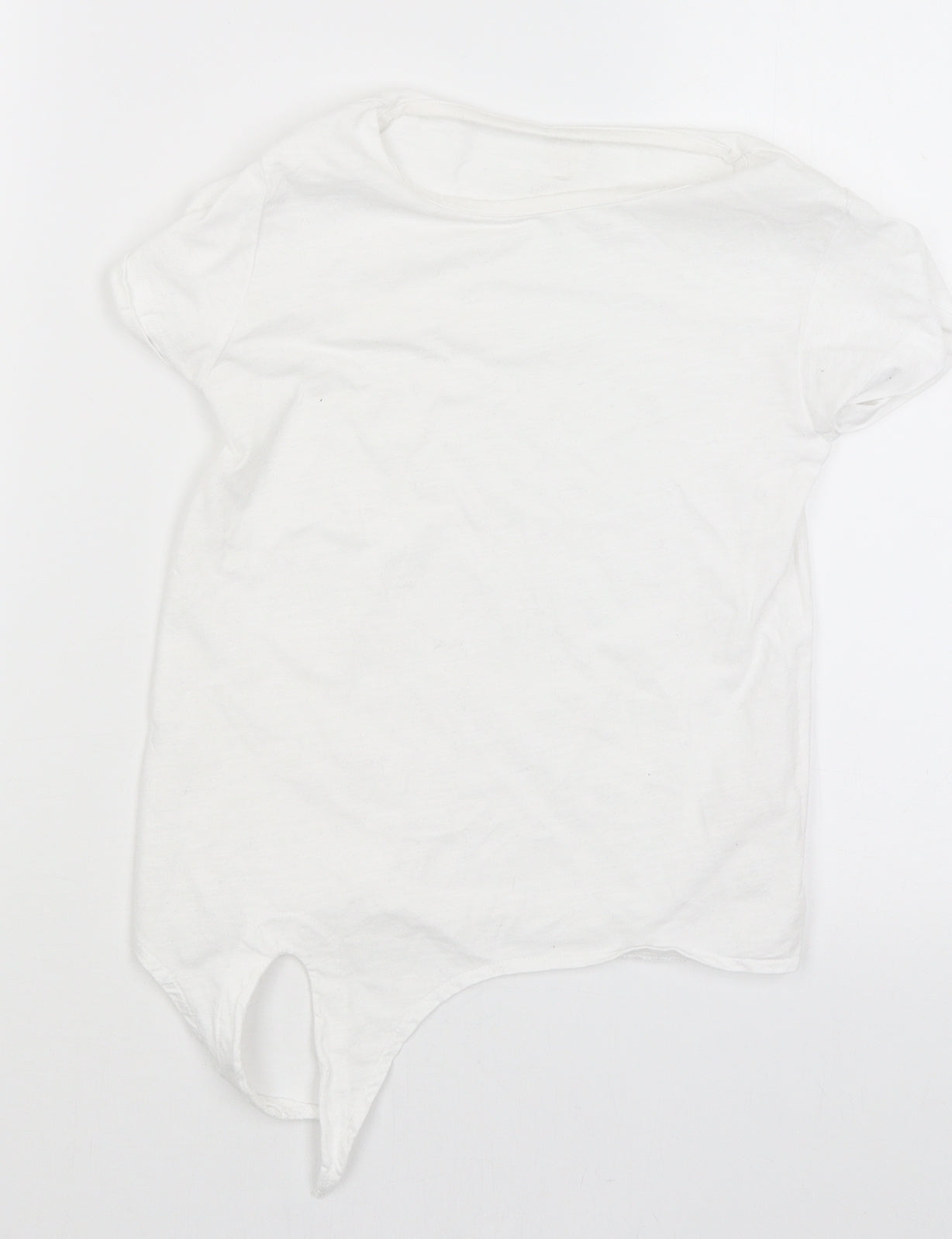 Very Girls White   Basic T-Shirt Size 8 Years