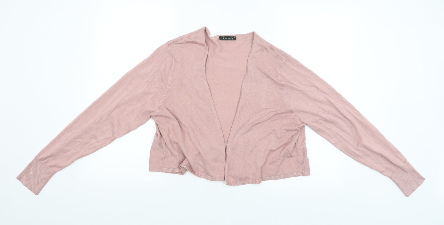Bonmarché Womens Pink   Cardigan Jumper Size L
