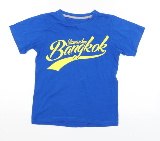 Bangkok Mens Blue    T-Shirt Size S