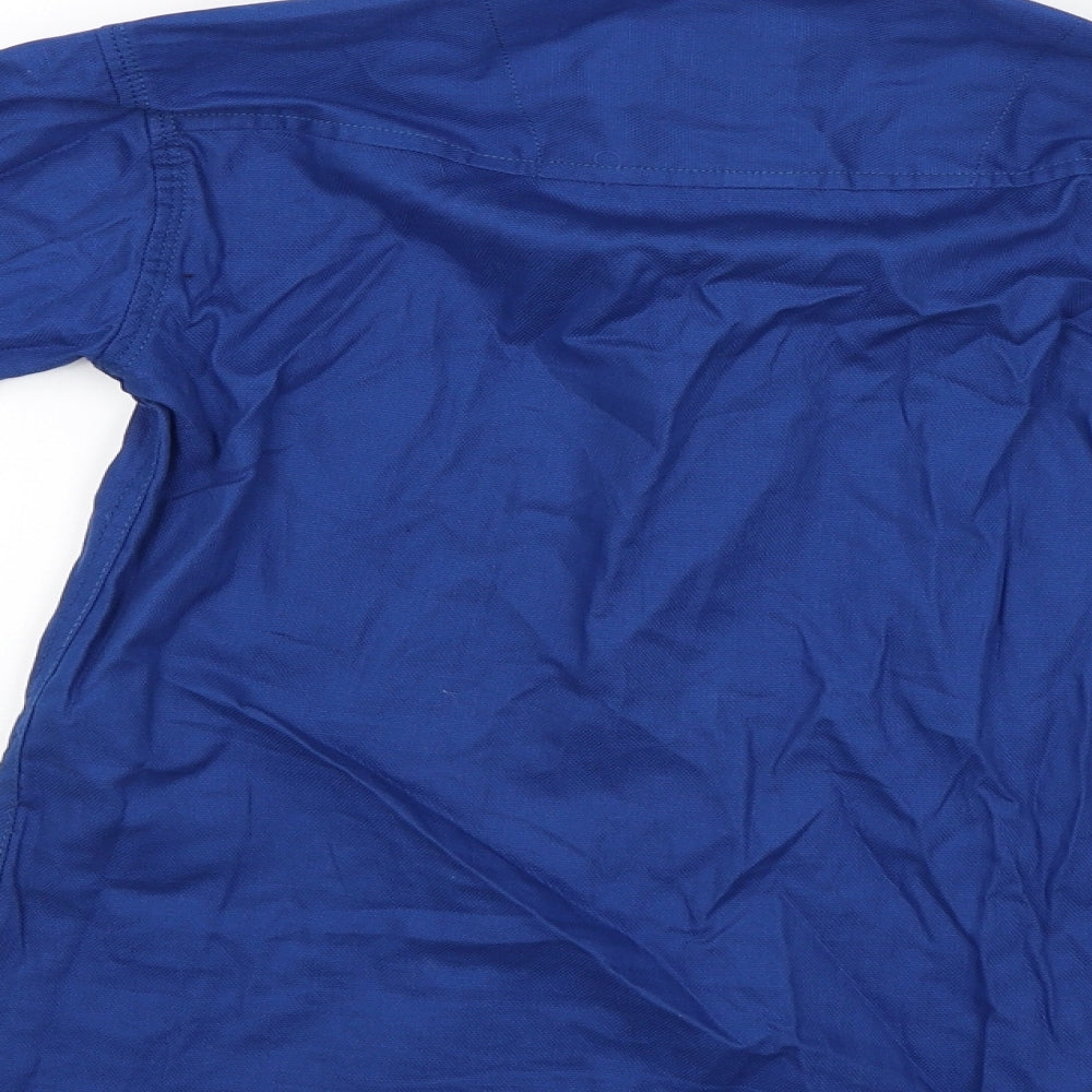 Being Human Mens Blue    Button-Up Size 34