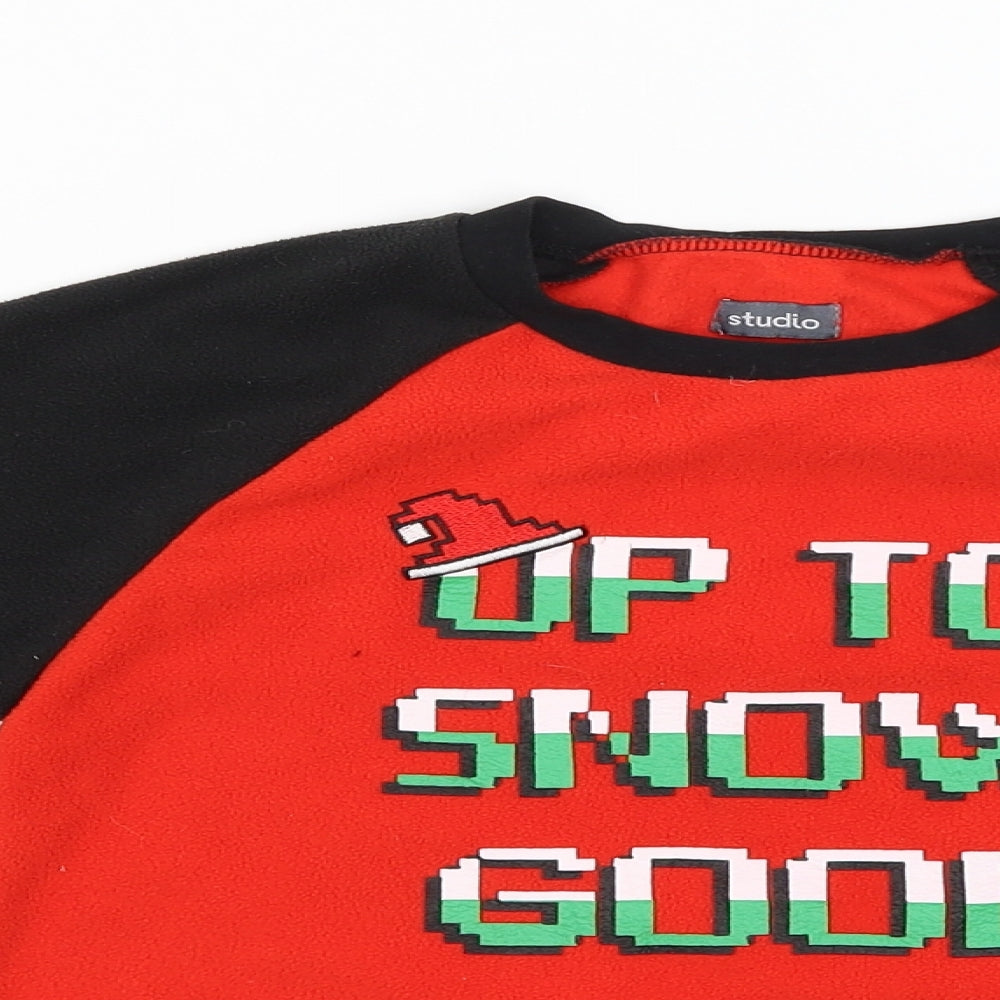 Studio Boys Red   Pullover Jumper Size 6-7 Years