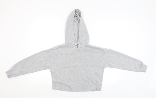 New Look Girls Grey   Pullover Hoodie Size 12-13 Years