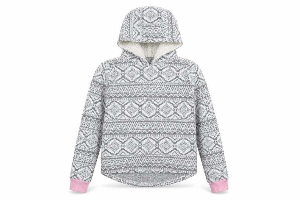 Preworn Girls   Fleece Pullover Hoodie Size 13 Years
