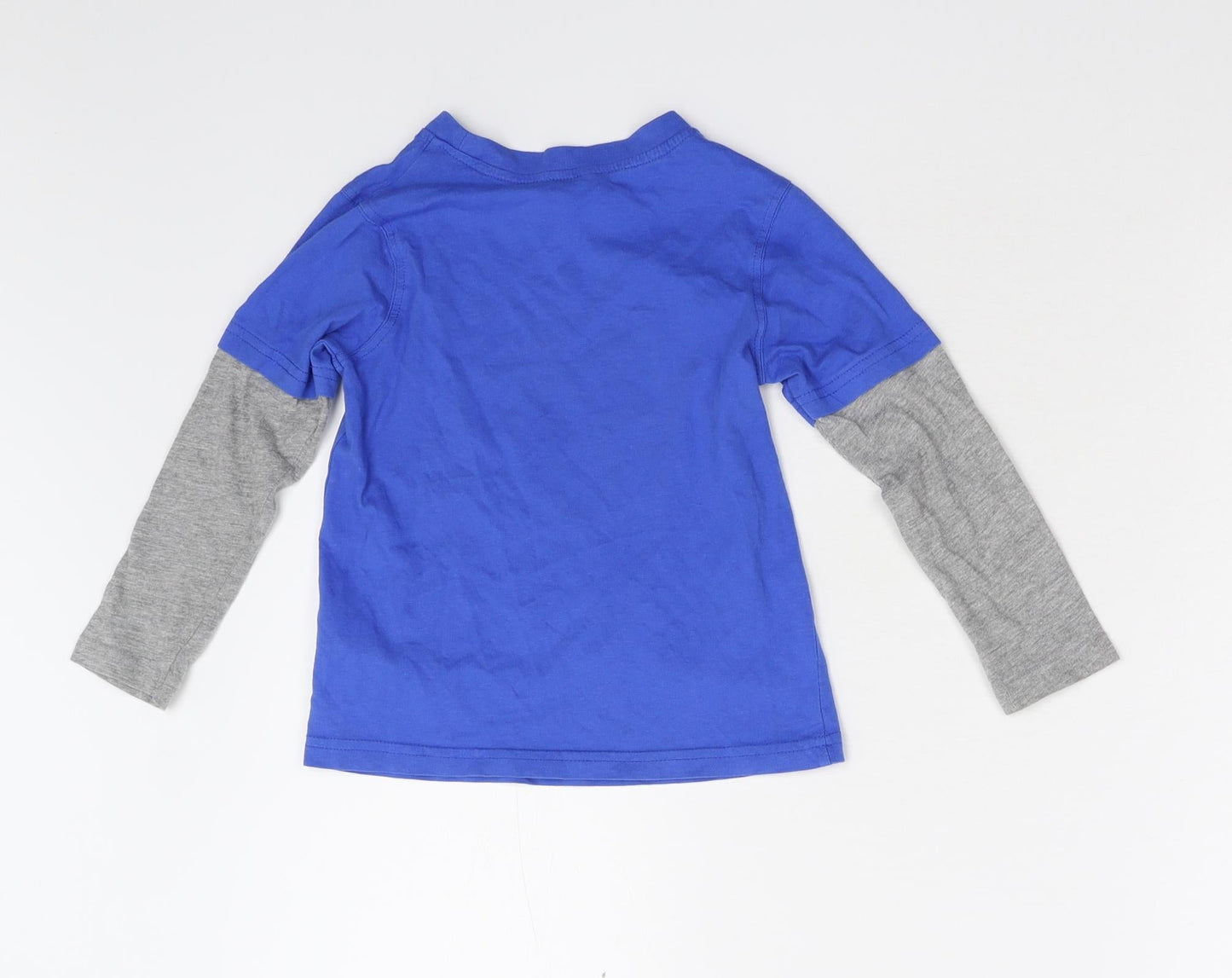 George Boys Blue   Basic T-Shirt Size 3-4 Years
