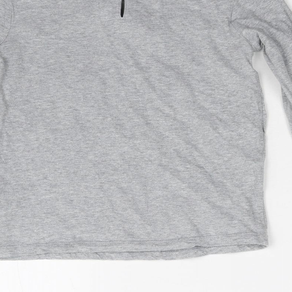 NEXT Girls Grey   Basic Polo Size 8 Years