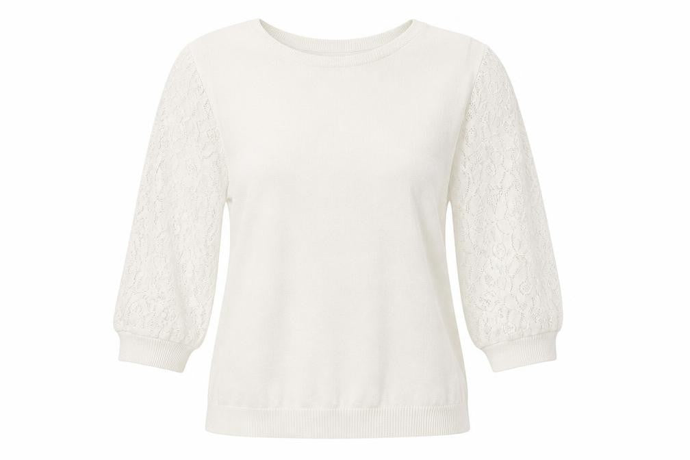 H&M Mama Womens Ivory   Pullover Jumper Size M